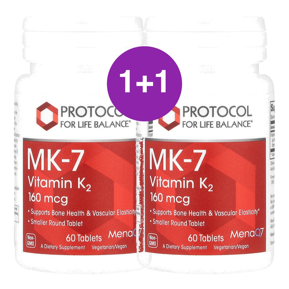 MK-7 비타민K2 160mcg 60정, 2개 - 메인 이미지
