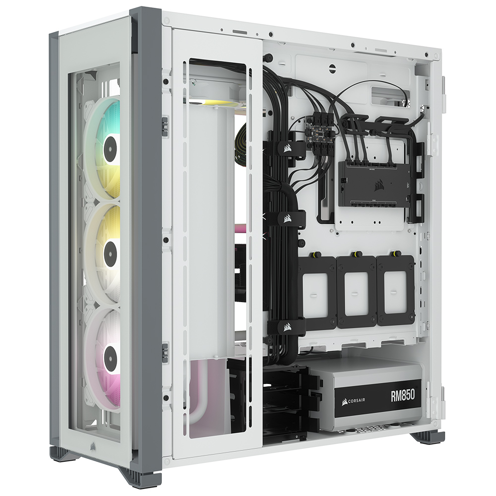커세어 CORSAIR iCUE 7000X RGB 풀타워 케이스 화이트 - 상세 이미지 4