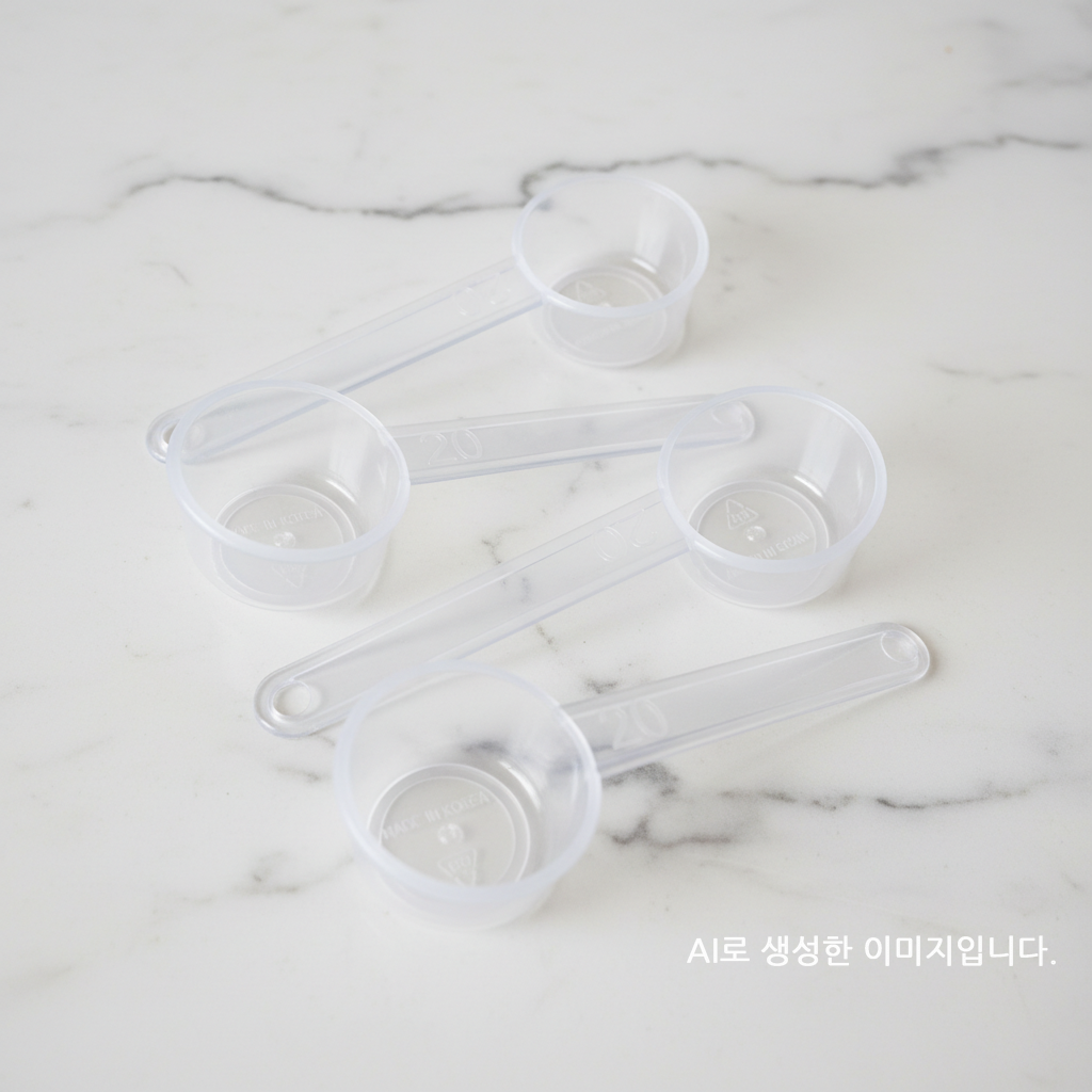 리틀그립 다용도 파우더 계량 측정 스푼 20cc 4개입 - 상세 이미지 5