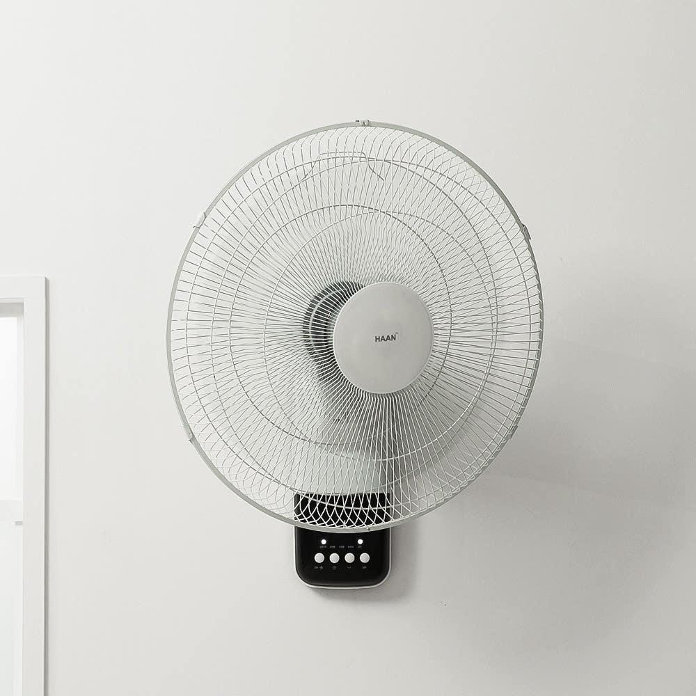 저소음 벽걸이선풍기 50cm 교회 9시간 타이머 업소용 벽선풍기 이미지 8
