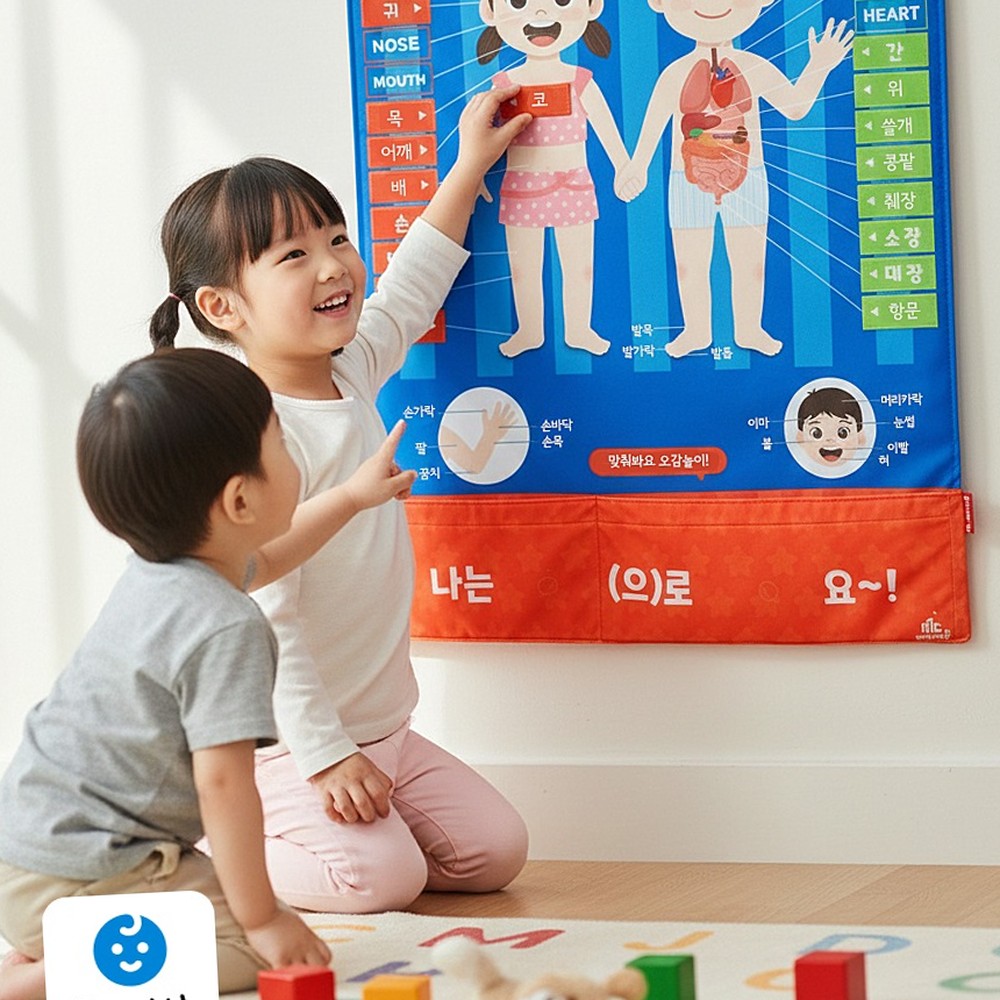 차트 소중한 나의 몸 배우기 - 상품 이미지