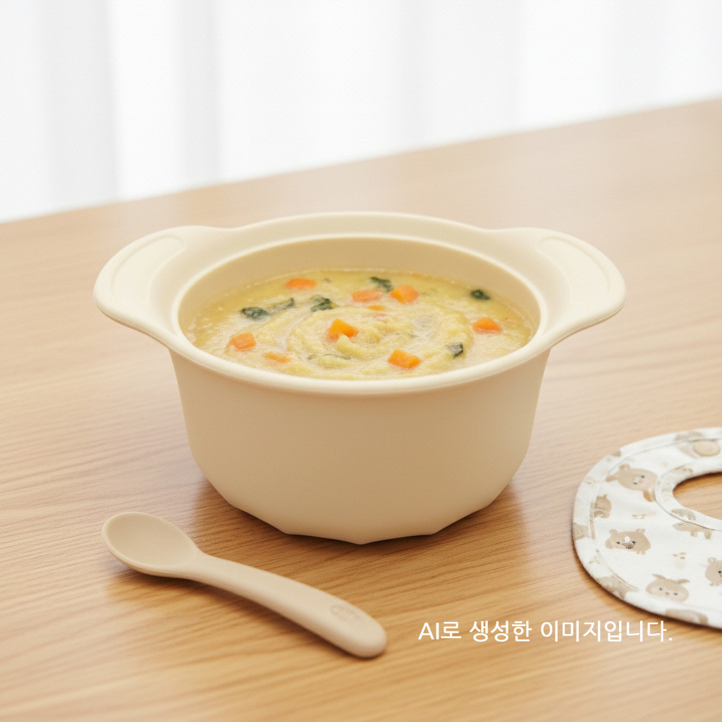 리틀그립 다용도 이유식 멀티 실리콘 냄비 찜기 800ml - 상세 이미지 2