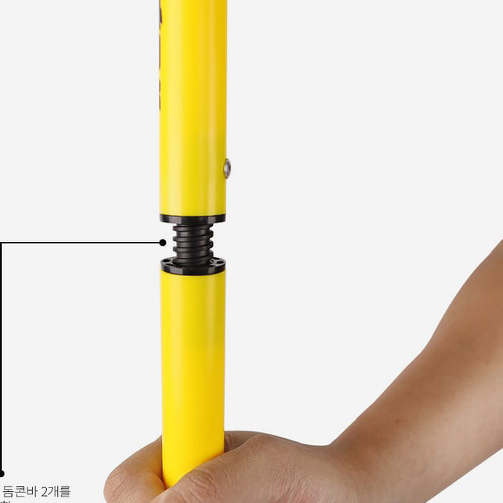 직경2cm허들용돔콘바 분리형트레이닝용폴막대 결합식체육수업폴대 180cm - 상세 이미지 2