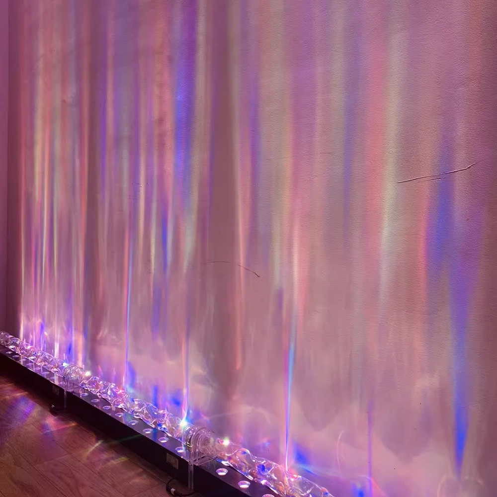 물결 조명 워터 무드등 LED 감성 카페 인테리어 벽면 램프 83cm - 상세 이미지 4