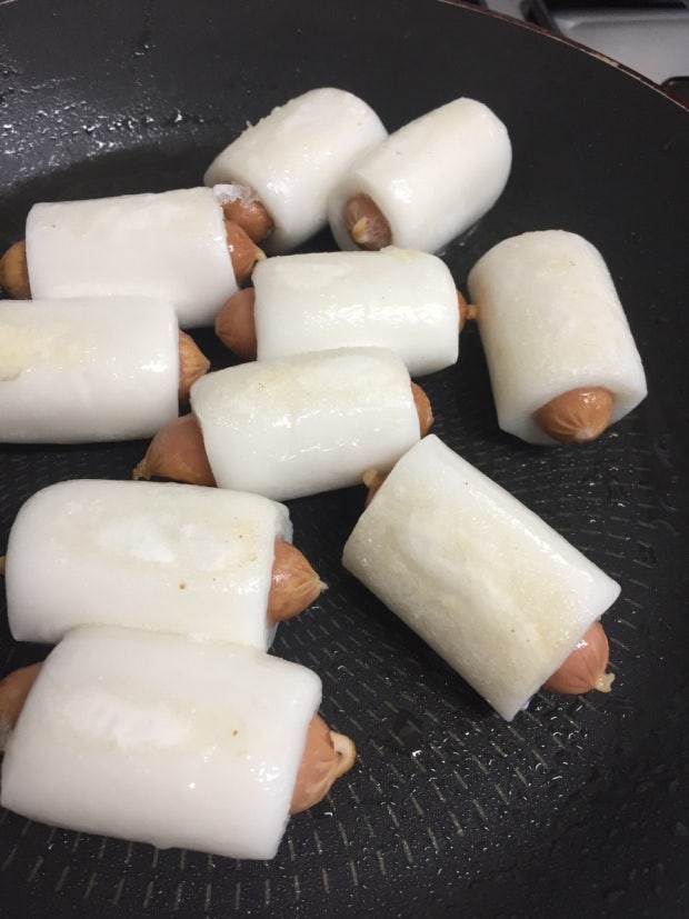 소시지를 품은 소떡소떡 1kg (40g X 25개입) 휴게소 간식 - 상세 이미지 5