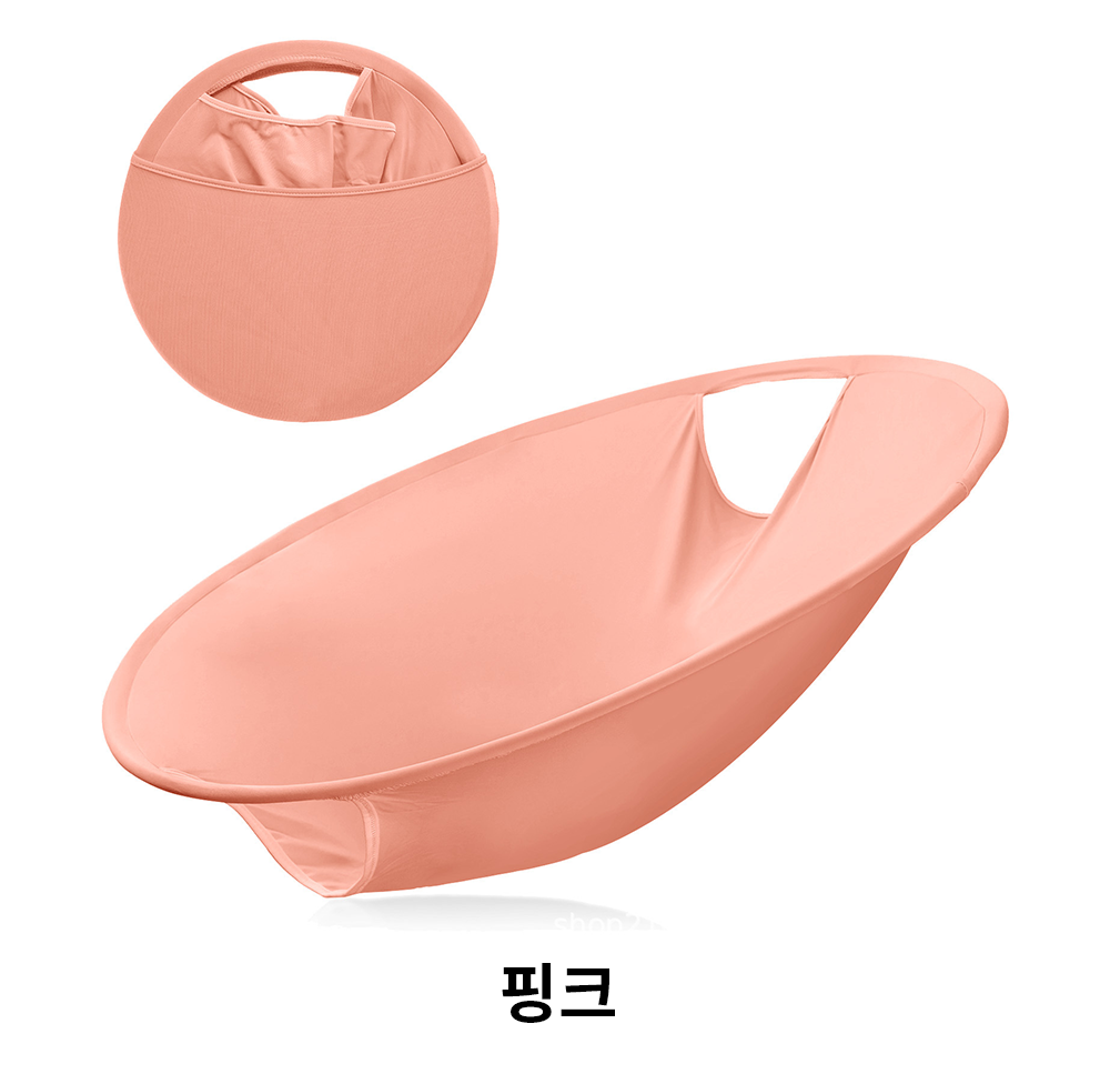 접이식 세탁물 빨래 바구니 건조기 런드리백 버킷 옮기기 수거 이지런드리 이미지 7