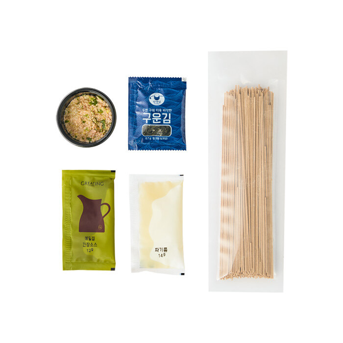 모두의맛집 송리단길 메밀집 명란 막국수 메밀 국수 모밀 소바 154g, 3개 - 상세 이미지 4