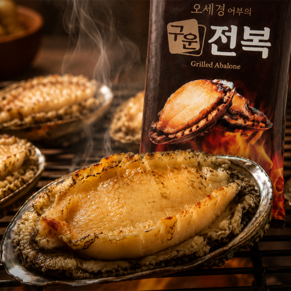 선유가 싱싱두툼 오세경 어부 완도 구운 전복 20팩 손질 자숙 세척 슬라이스 보양식 국내산 상품 이미지