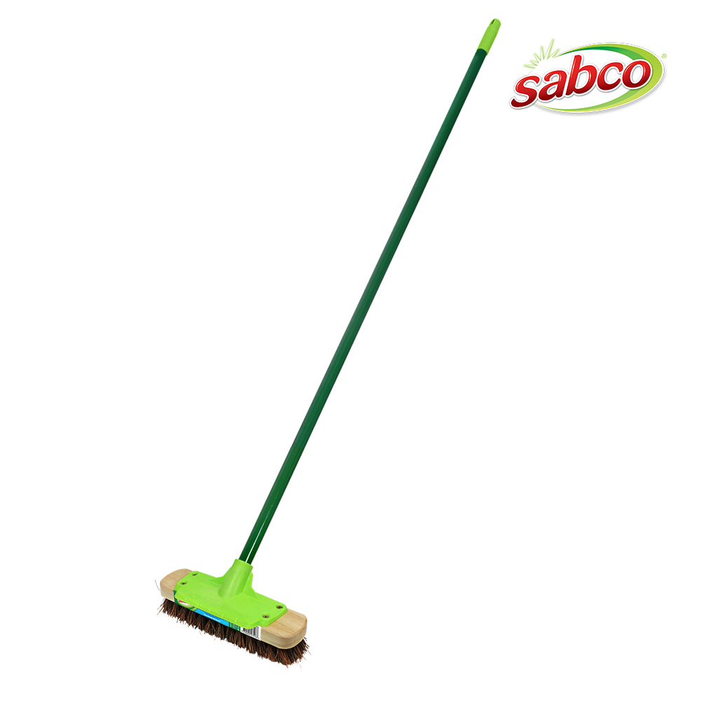 쌉코 Sabco 다용도 데크 브러쉬 25cm 바닥청소 베란다 타일 매장 야외 차고 청소솔 - 상세 이미지 3