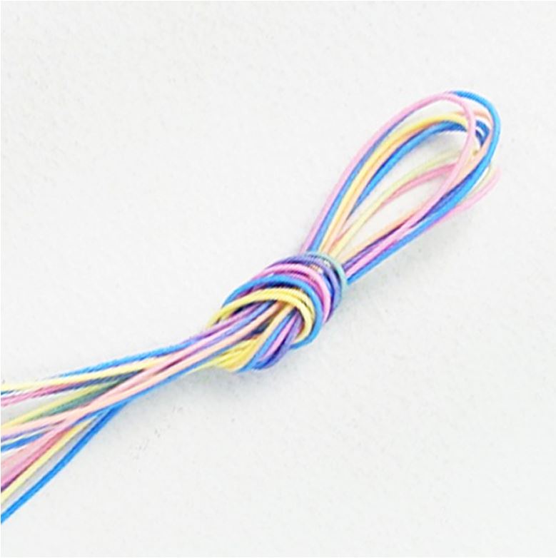 국내제작 (대용량) 0.7mm 나일론 비즈끈 매듭실 매듭끈 고밀도가공 (150야드전후) 이미지 7