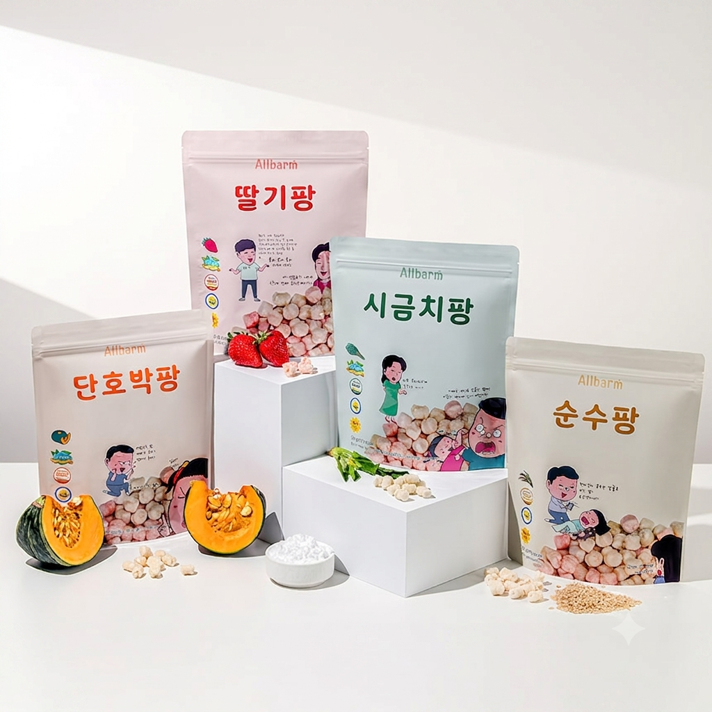 올바름 떡뻥 아기과자 독도 쌀과자 돌아기간식 고소한 롱킥 외 16종 상품 이미지