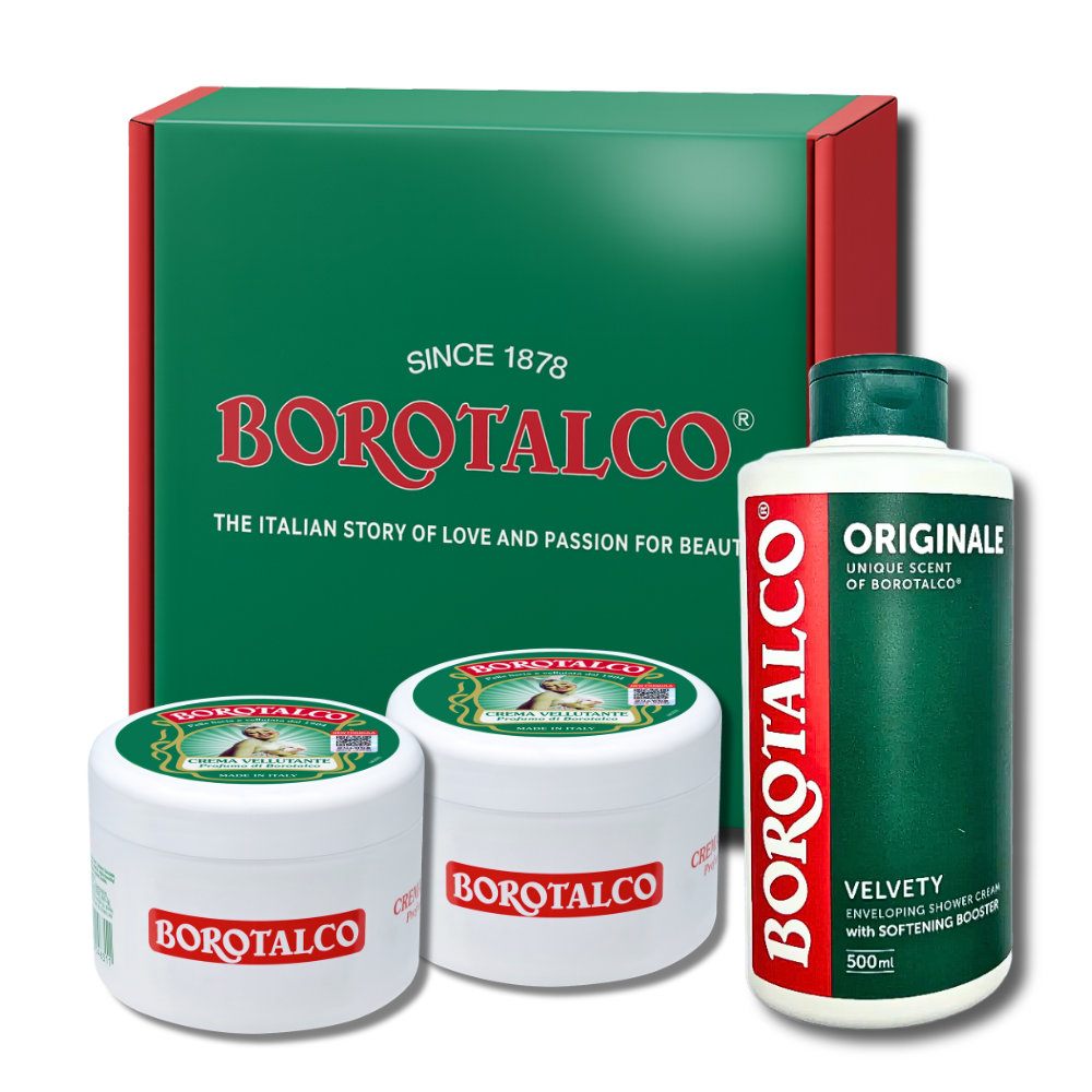 보로탈코 바디크림 250ml 2통+바디워시 500ml 선물세트 - 상품 이미지