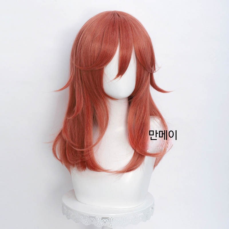체인소맨 천사의 악마 코스프레 가발 고열사 2-2번 만메이 - 상세 이미지 4
