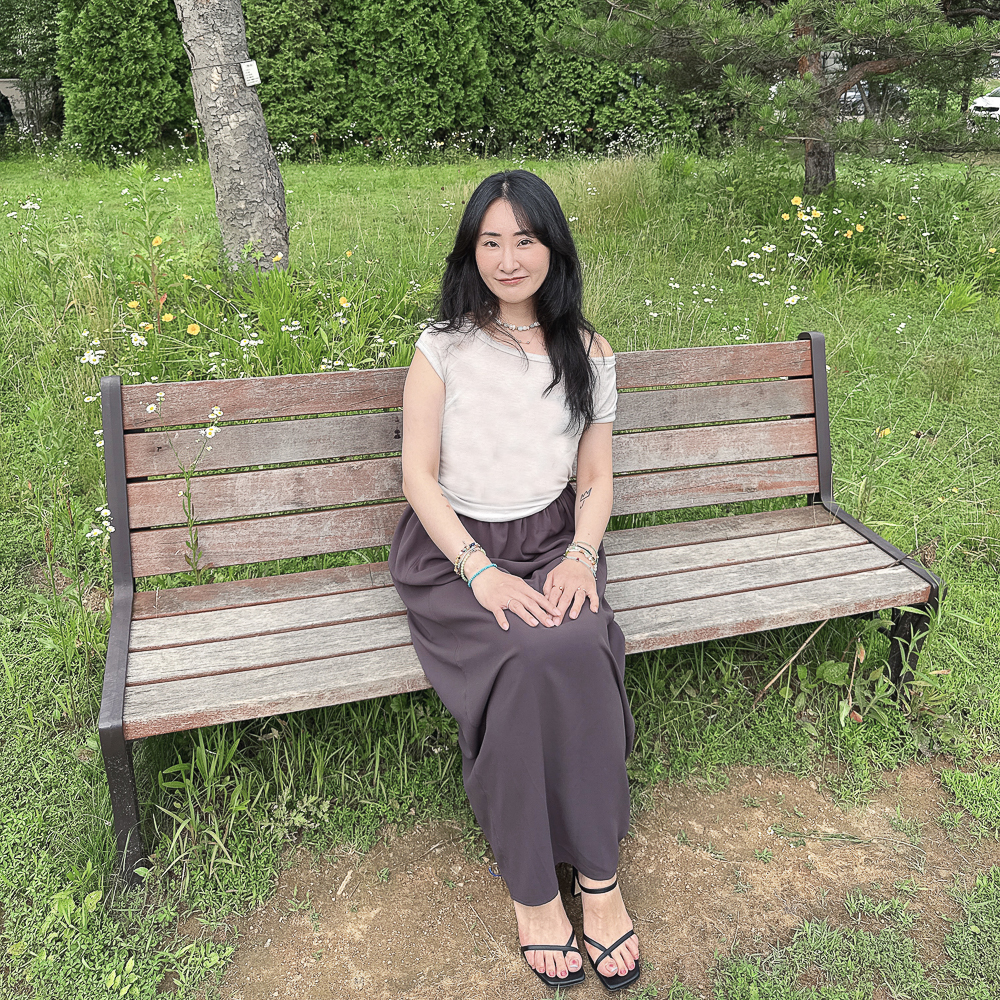 모닝 플로우 세미 배럴 밴딩 롱 스커트 - 상세 이미지 3