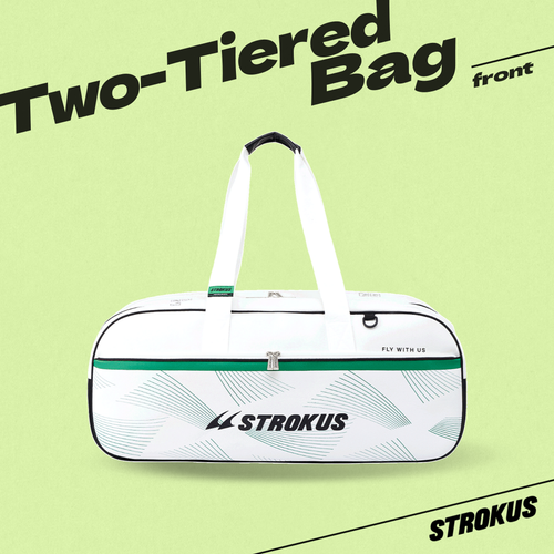 스트로커스 STR-BG 2503 2컬러 배드민턴 피클볼 2단 스포츠가방 신발 수납 - 상세 이미지 2