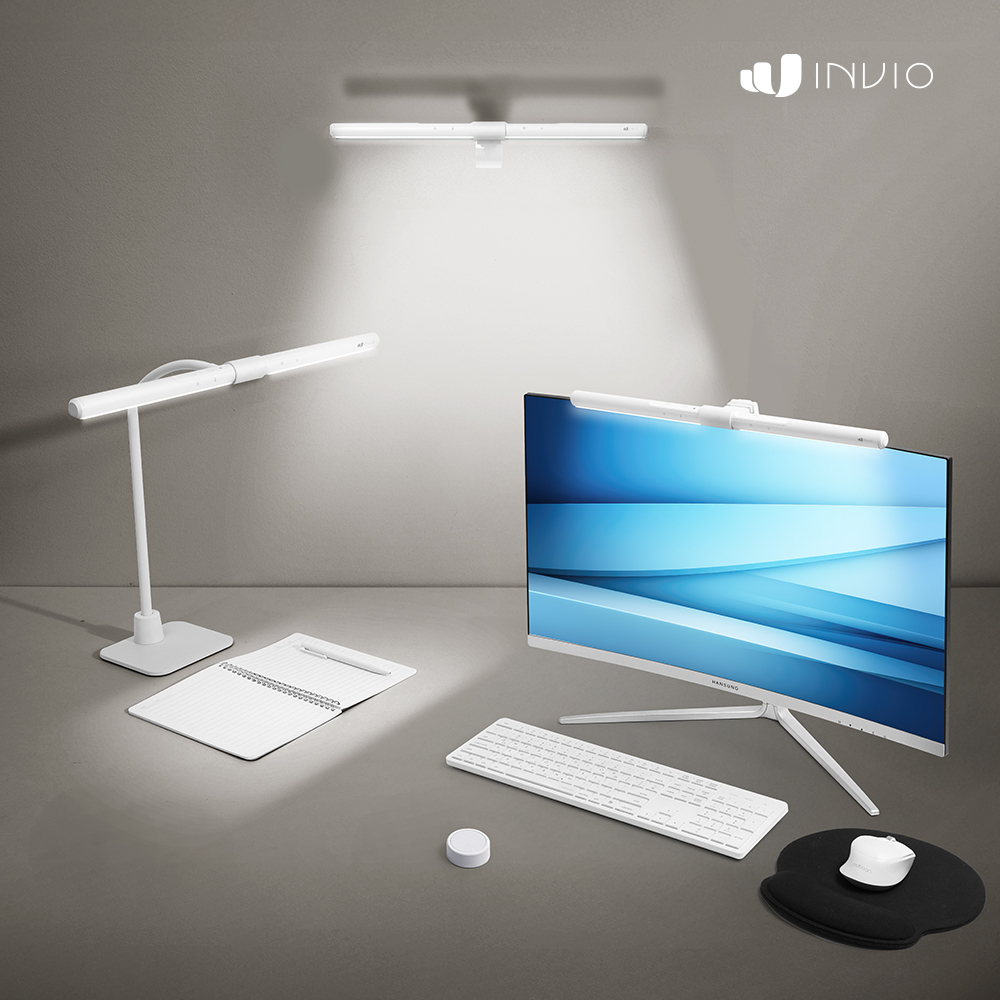 인비오 모니터 조명 스크린바 LED 스탠드 책상 리모컨 LIGHT 3-IN-1 제품 이미지