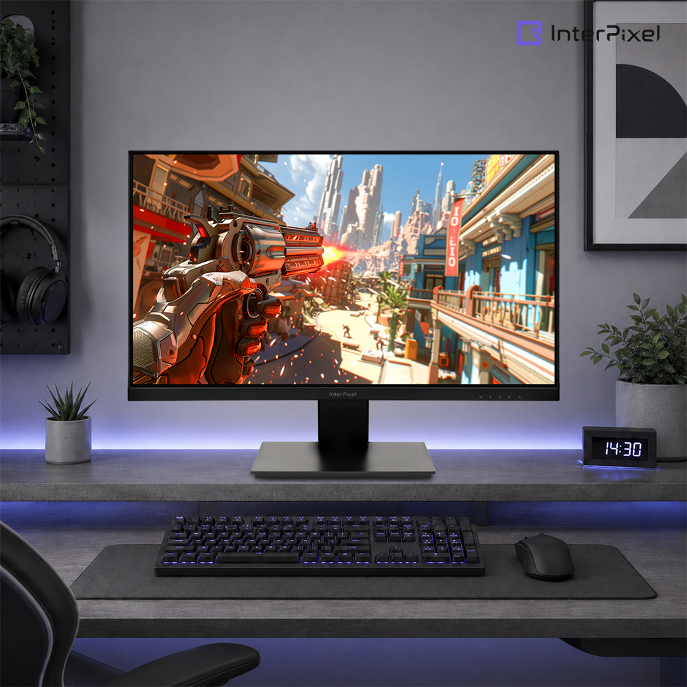 [신제품 FPS 게이밍] 인터픽셀 IP2580 FHD 300Hz FAST VA 게이밍 모니터 62~64cm(25인치), 무결점 - 상품 이미지