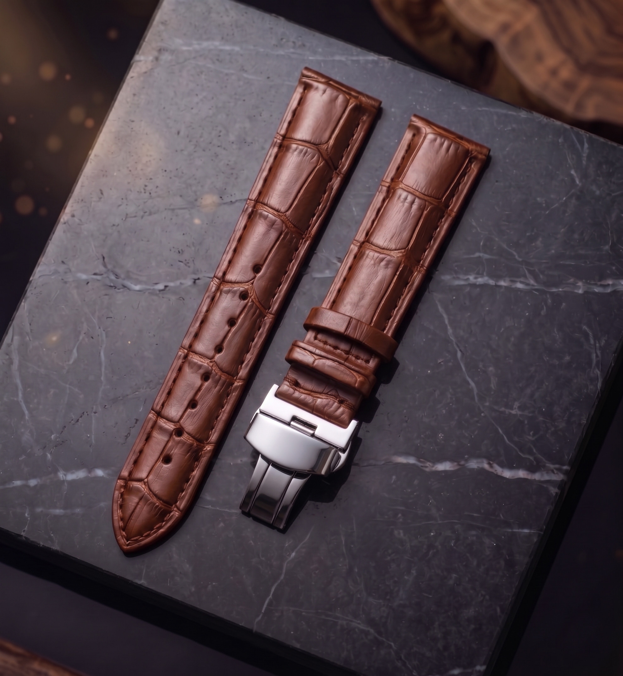 IWC 포르투기저 호환시계줄 프로토피노 교환 디버클 소가죽 스트랩 20mm 22mm 이미지 6