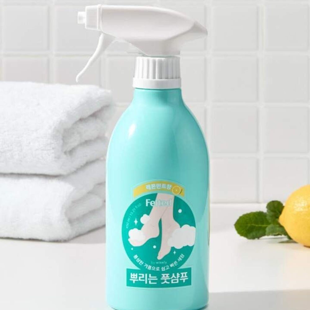 무좀연고 풋샴푸 발냄새제거 발세정제 450ml - 상품 이미지