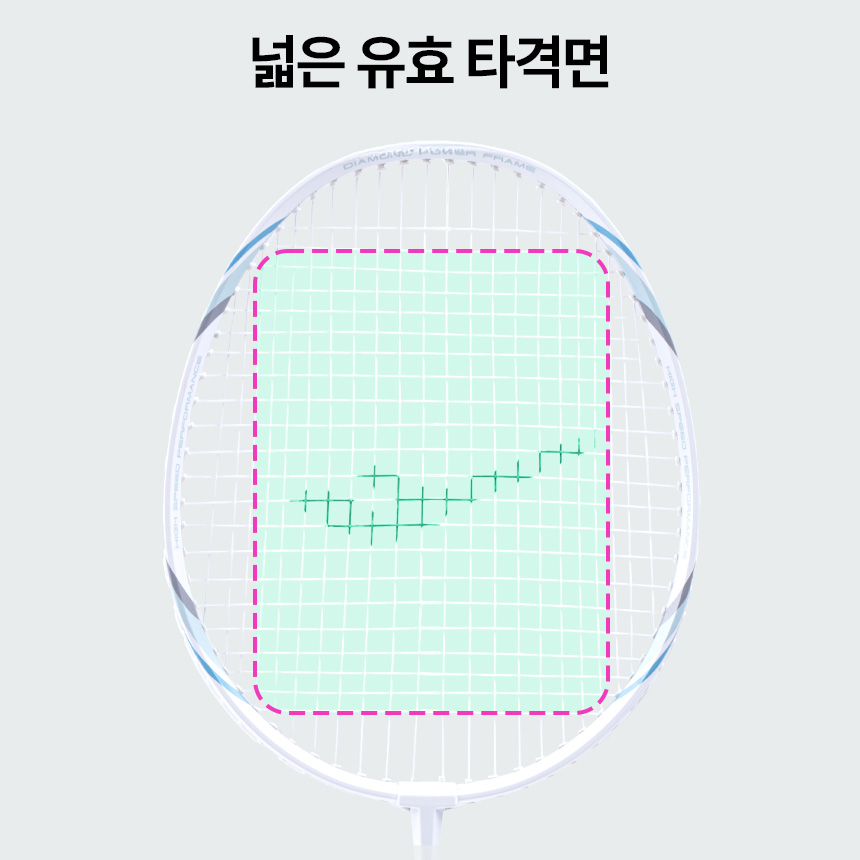 프로스펙스 배드민턴라켓 PRIMARY-300WH 채2+셔틀콕+가방 세트 카본 동호회 학교 입문자 상품 이미지