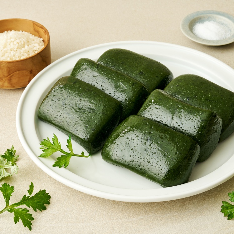 밀레의공방 진도 해풍 쑥떡 쑥인절미 맛집 1kg - 상품 이미지