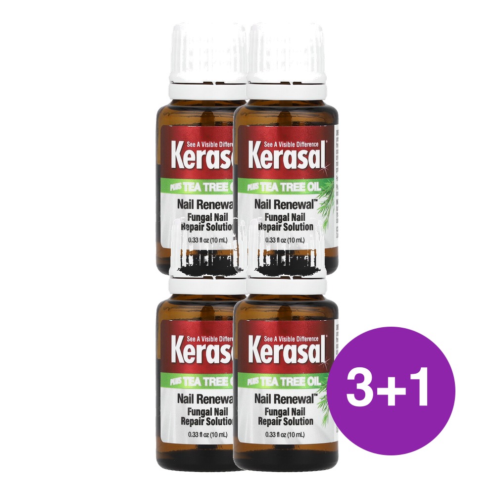 Kerasal 진균 감염 손발톱 재생 10ml, 4개 - 상품 이미지