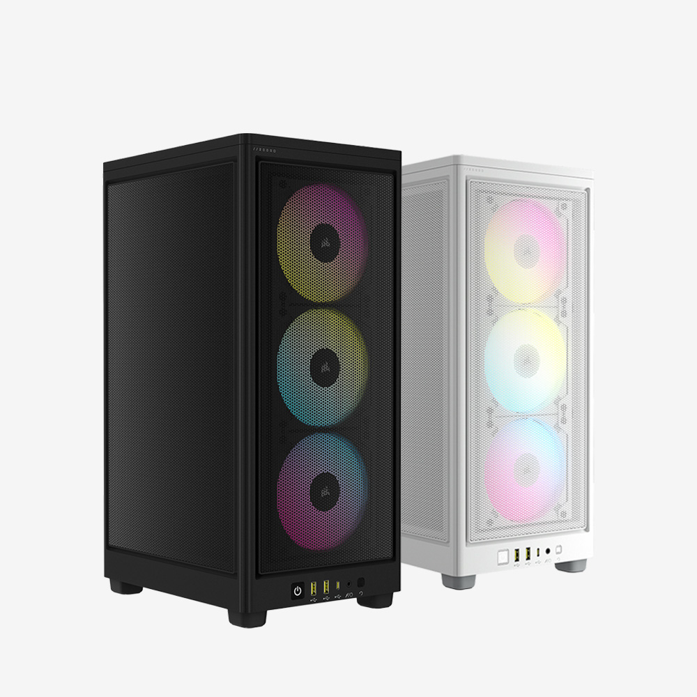 커세어 CORSAIR iCUE 2000D RGB AIRFLOW 미니타워 케이스 - 상품 이미지