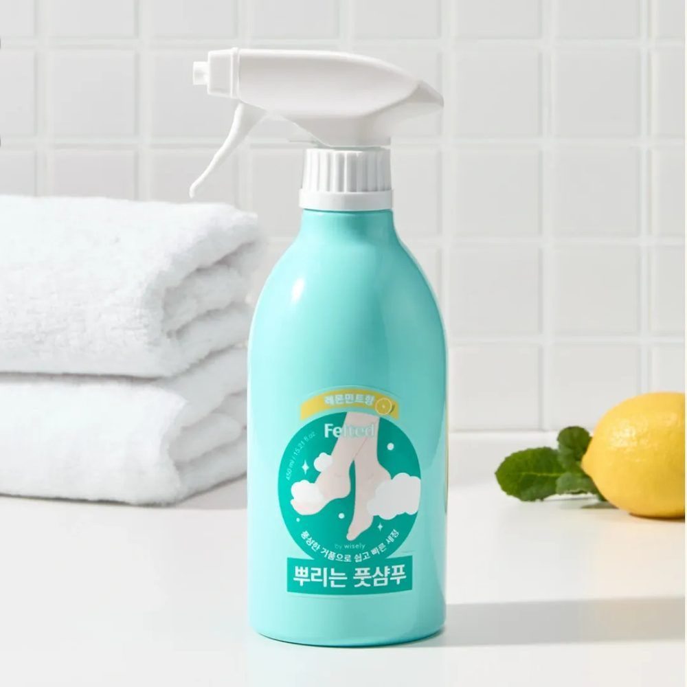무좀연고 풋샴푸 발냄새제거 발세정제 450ml - 상세 이미지 4