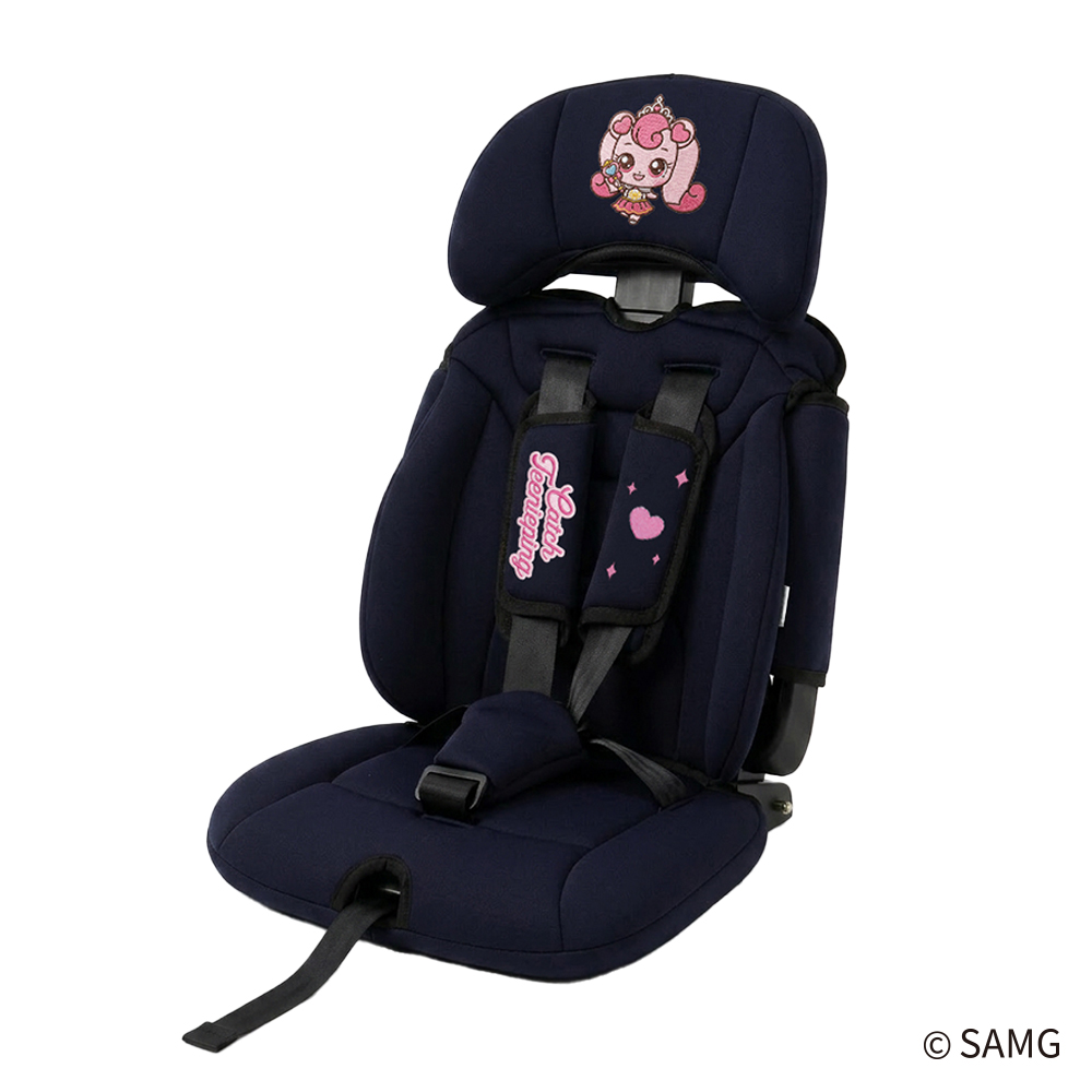 베이카 프리미엄 휴대용 주니어 카시트 토들러 ISOFIX 특허출원 캐치티니핑(네이비) - 상세 이미지 3