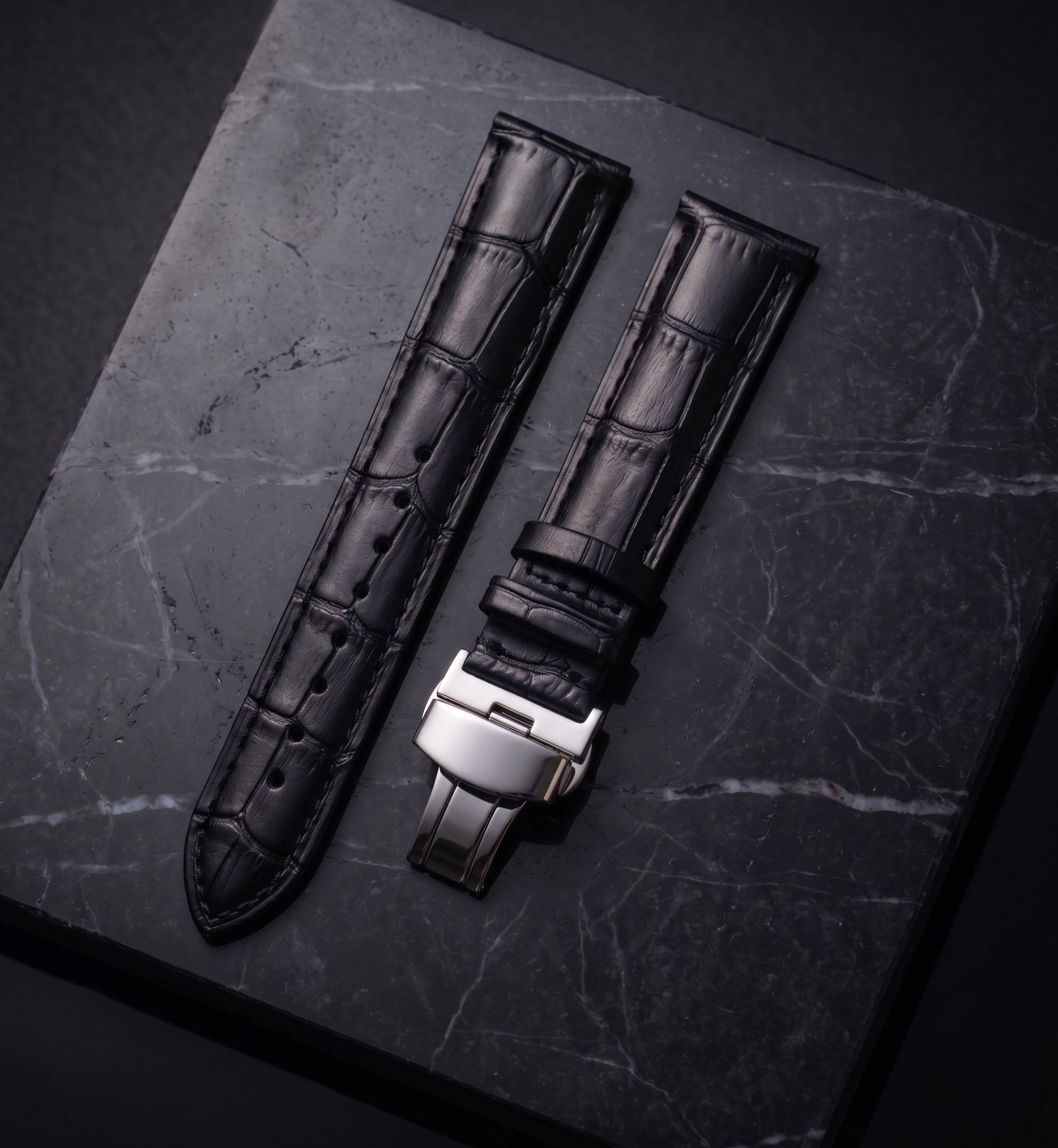 IWC 포르투기저 호환시계줄 프로토피노 교환 디버클 소가죽 스트랩 20mm 22mm - 상세 이미지 3