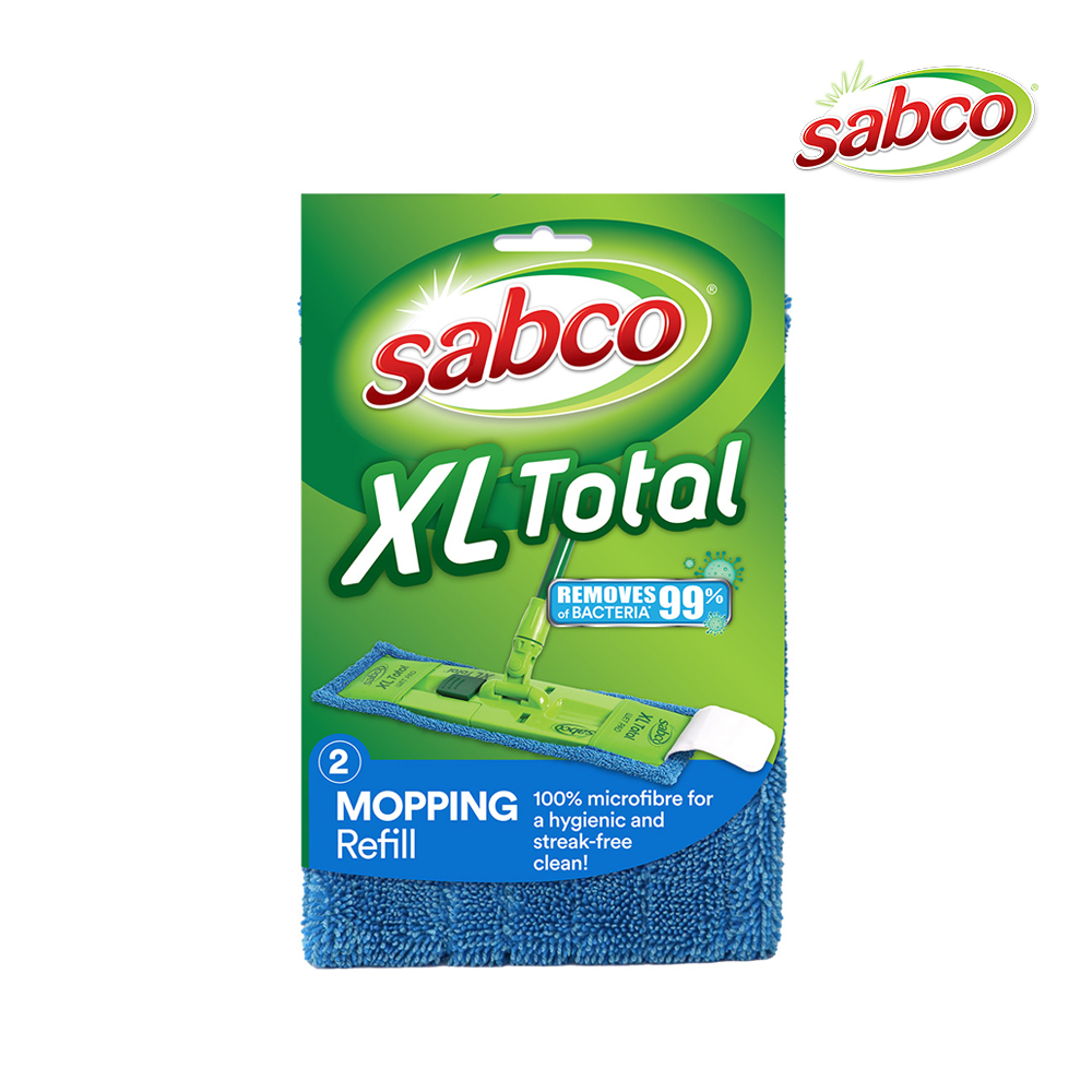 쌉코 Sabco XL 토탈 닦기용 대걸레 리필 물걸레 바닥청소 패드 - 상품 이미지