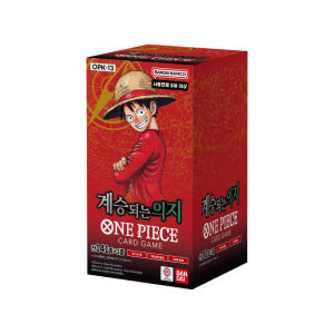 원피스 카드 게임 부스터팩 13탄 계승되는 의지 OPK-13 보드게임 캐릭터카드 TCG