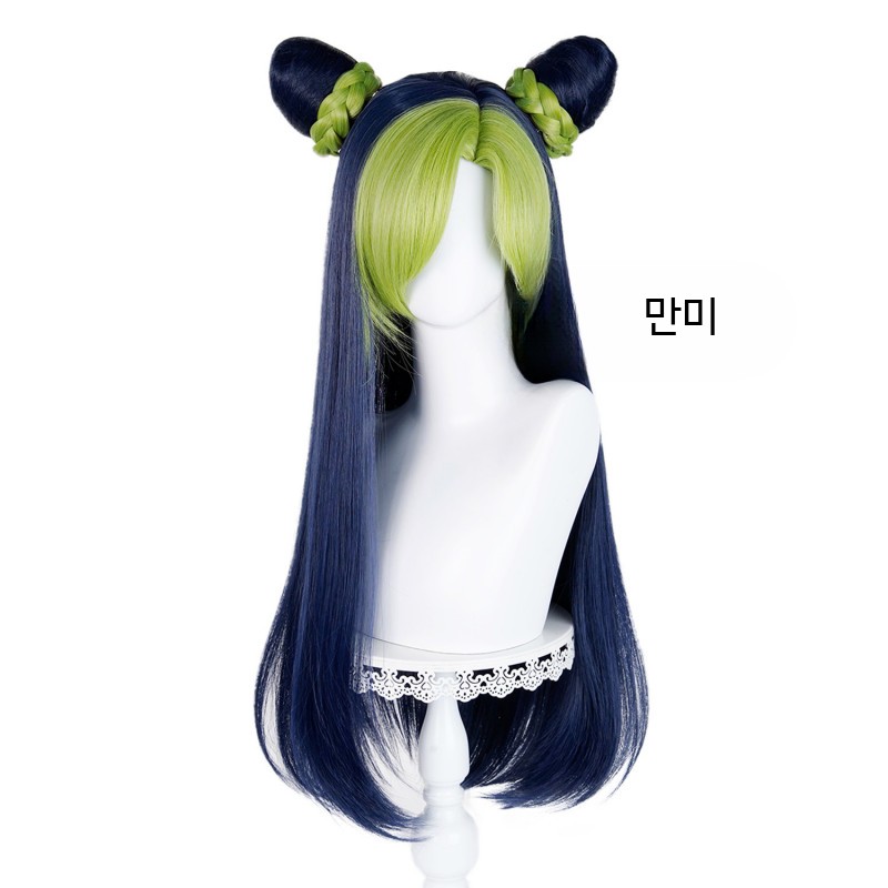 죠죠의 기묘한 모험 쿠죠 죠린 장발 코스프레 가발 - 상품 이미지