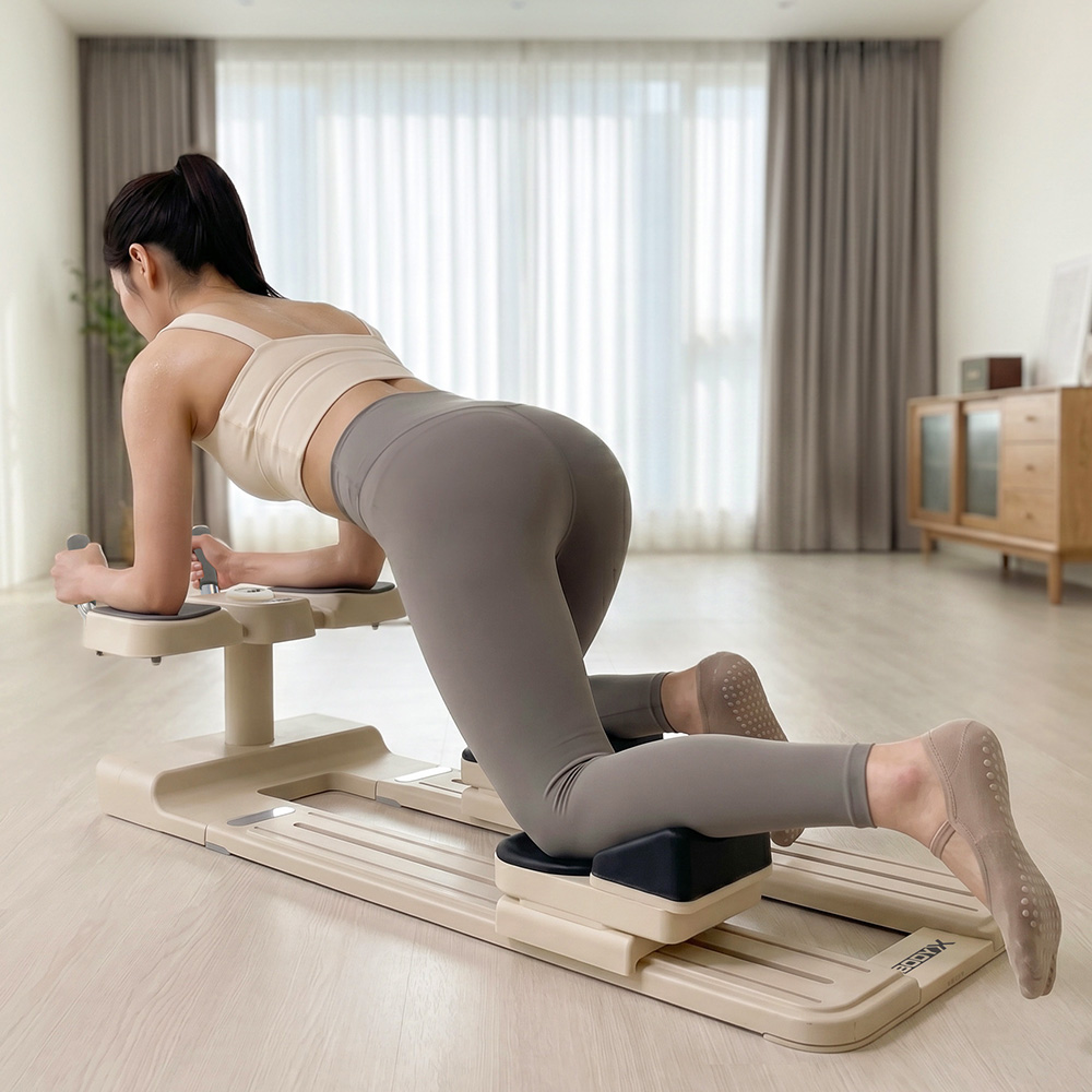 바디엑스 트랜스모션 3X 크롤링 AB롤러 레그슬라이드 복근 코어 허리 홈트 머신 이미지 8
