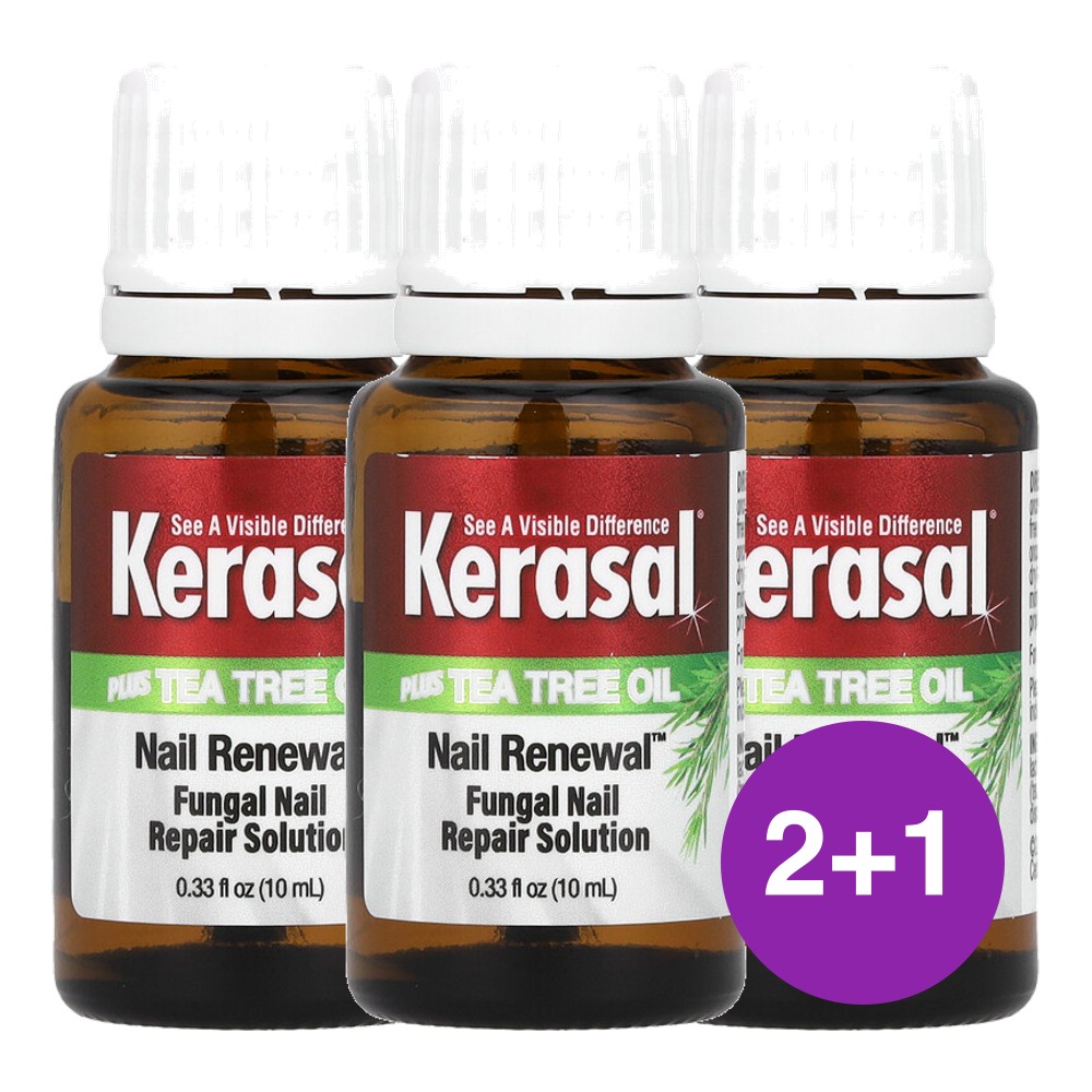 Kerasal 진균 감염 손발톱 재생 10ml, 3개 - 상품 이미지
