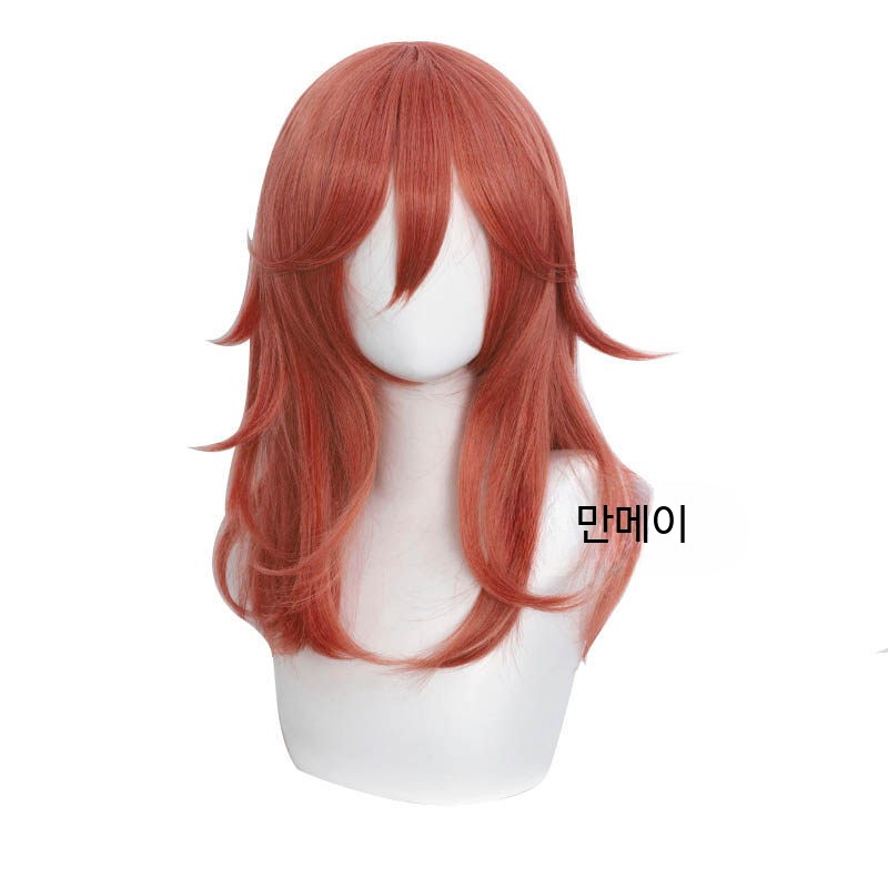 체인소맨 천사의 악마 코스프레 가발 고열사 2-2번 만메이 - 상세 이미지 5