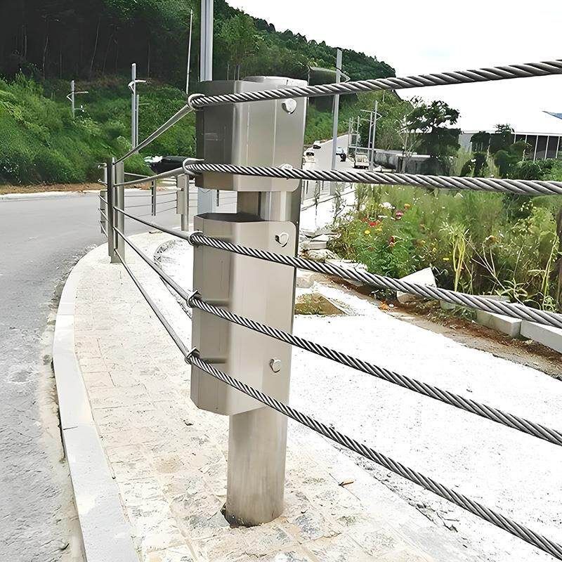 스테인리스 안전 난간 야외 휀스 교량 공원 울타리 - 상세 이미지 3