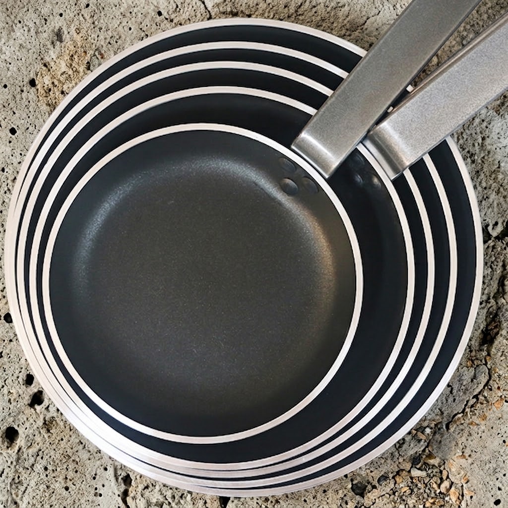 통3중 IH 인덕션 코팅 후라이팬 업소용 파스타팬 24cm - 상세 이미지 4