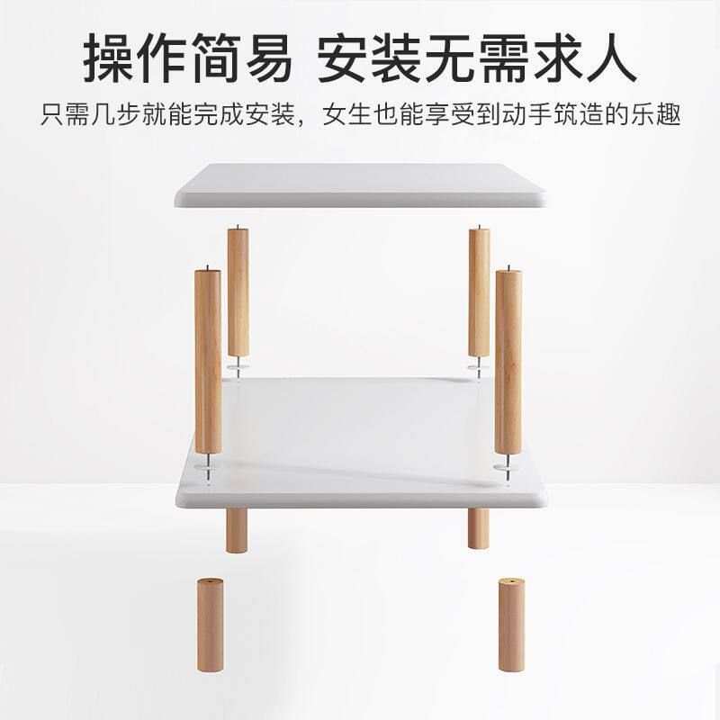 원목 선반 렌지대 주방수납장 5단 장식장 4단 책장 - 상세 이미지 5
