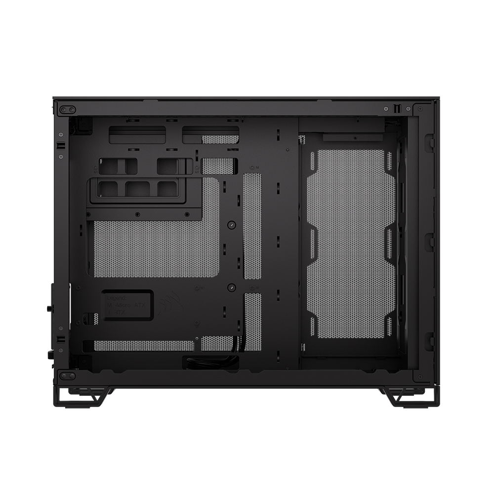 커세어 CORSAIR 2500D Airflow 미니타워 케이스 블랙 - 상세 이미지 3