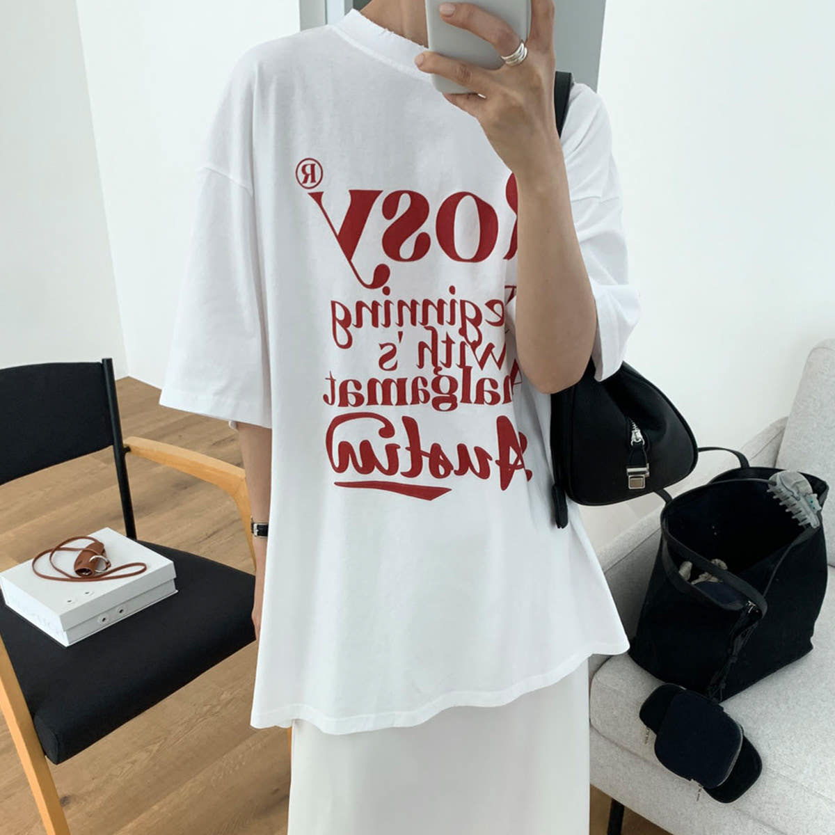 로즈 반팔티 5부 6부 여름 코튼 팔뚝커버 빅사이즈 오버핏 박스티 가격 비교 웨어링무드 로즈 반팔티 5부 6부 여름 코튼 팔뚝커버 빅사이즈 오버핏 박스티