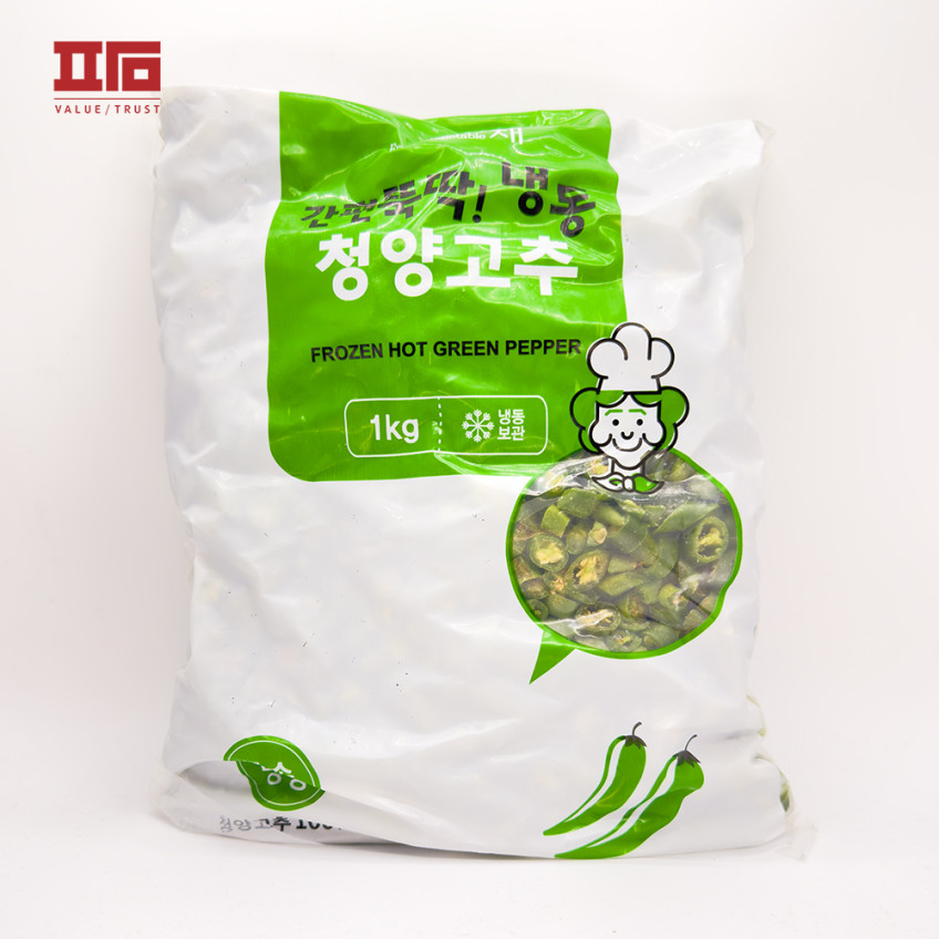 초간편 만능 냉동 손질 야채 1kg 3종 다진 마늘 대파 슬라이스 청양 고추 슬라이스 - 상세 이미지 4