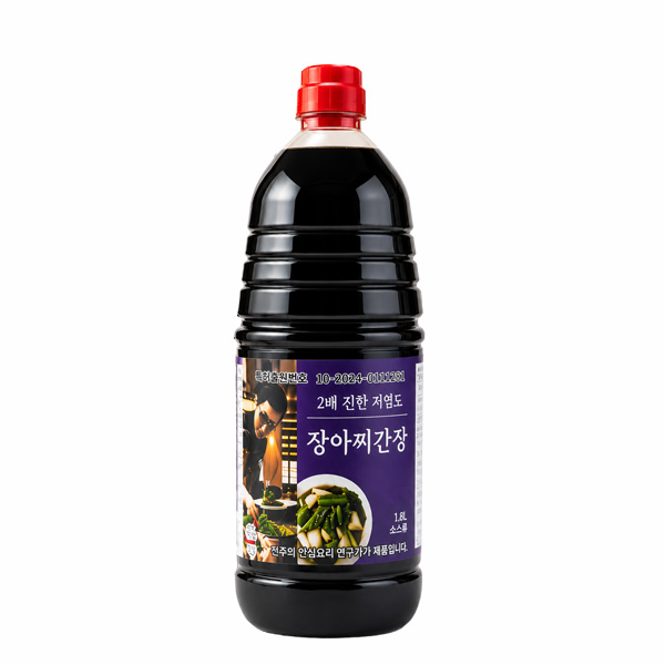 전주희 저염도 장아찌간장 1.8L, 1개 - 상품 이미지