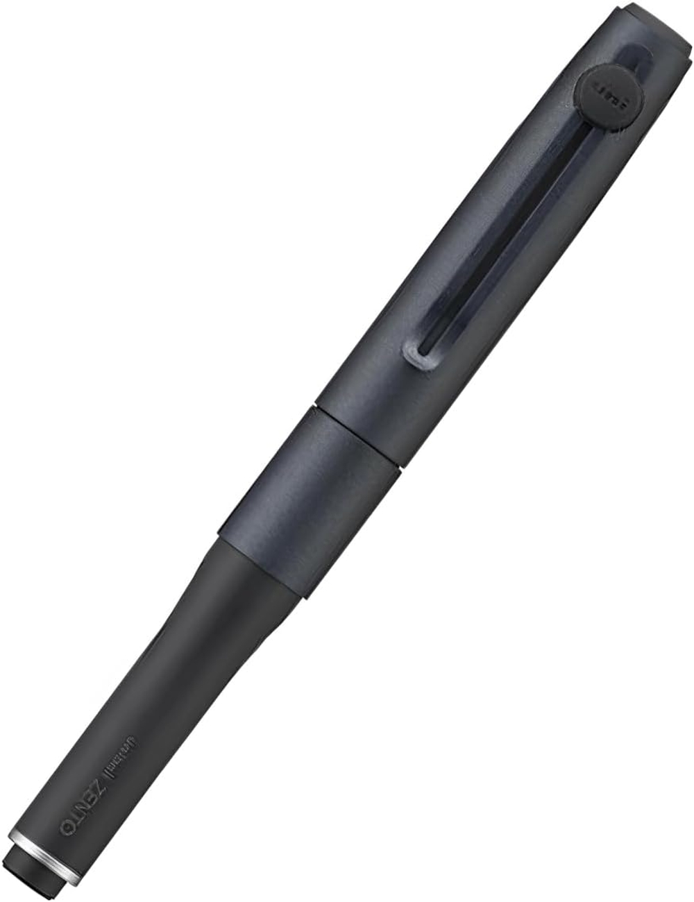 유니볼 젠트 0.5mm 메탈릭 블랙 일본 고급 볼펜 - 상품 이미지