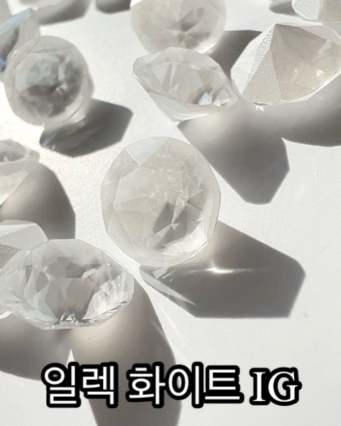 스와로브스키 1088 브이컷 ss29 일렉트릭 화이트 이그나이트 네일 스와 스톤 파츠 - 상세 이미지 2