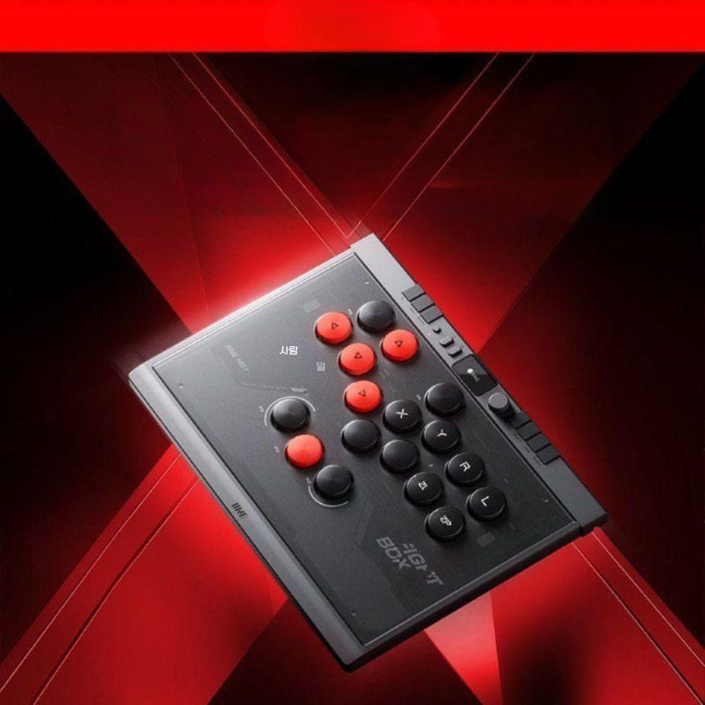 아케이드 컨트롤러 히트 박스 격투 대회 프로페셔널 풀 버튼 스위치2 PS4 PC 모바일 호환 - 상품 이미지