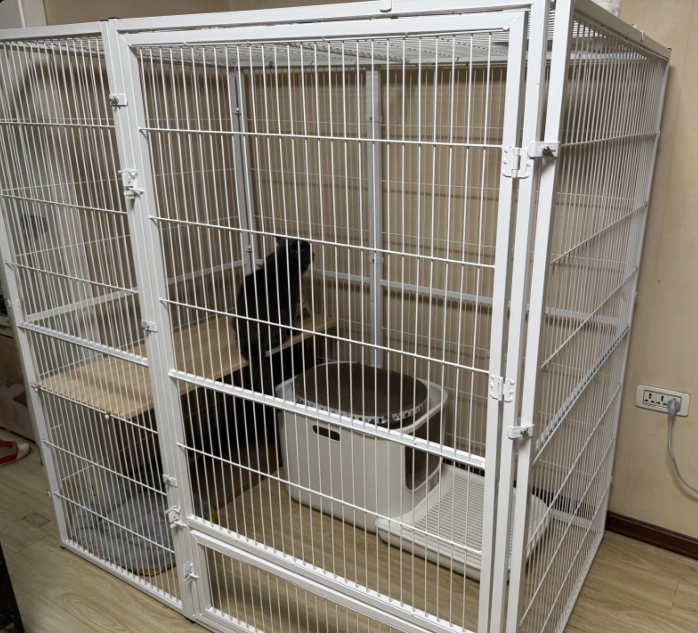 초대형 철장 케이지 고양이 격리 펜스 철제 동물 보호장 - 상세 이미지 2