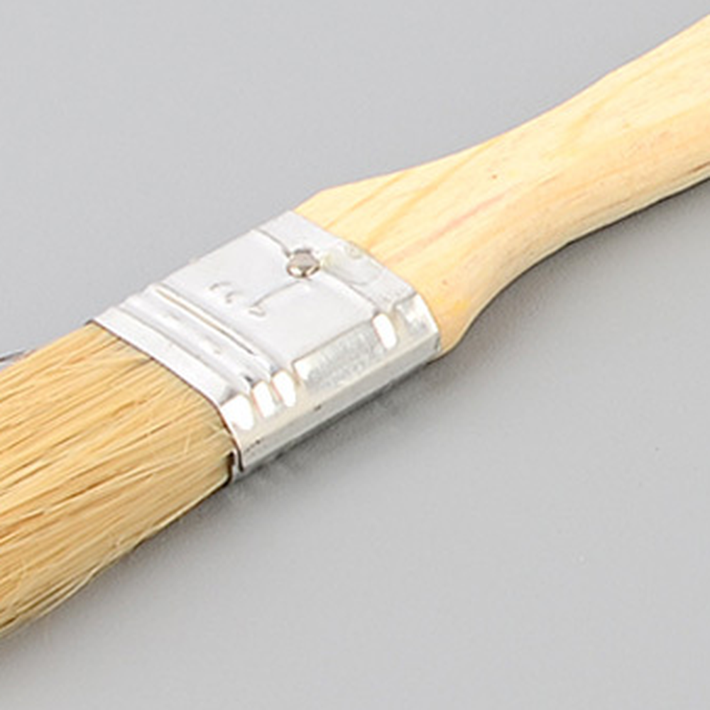 나무손잡이 소형 도배붓 풀솔 도배솔 니스칠 페인트 브러쉬 2.5cm - 상세 이미지 4