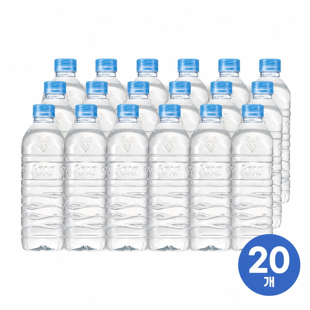 롯데칠성음료 아이시스 업소용 생수 무라벨 500ml 20페트 1인 1개구매 이벤트 - 상품 이미지