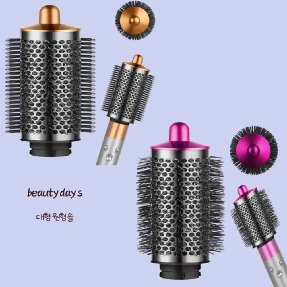 다이슨 에어랩 호환 배럴 30mm 40mm 숏컬 롱컬 고데기 스타일링 브러쉬 - 상세 이미지 5